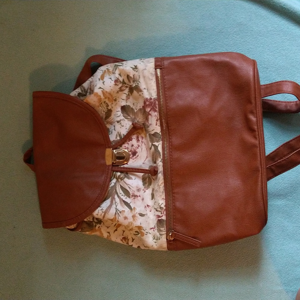Small Floral Backpack